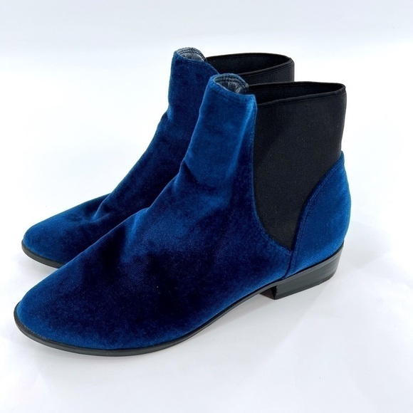 ALDO “Nydia” Velvet Chelsea boots size 6 - Picture 4 of 12